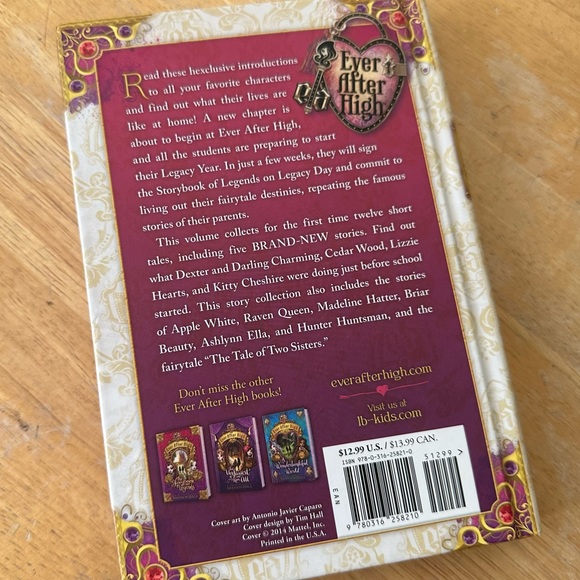 Hardcover ever after high once upon a time a story collection by Shannon Hale - Picture 4 of 4